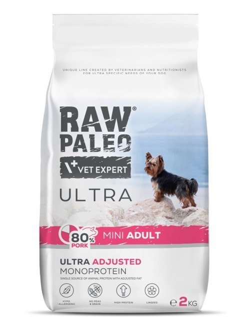 Raw Paleo Ultra Pork Mini Adult 2kg