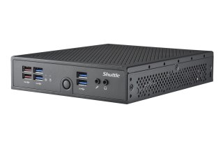 Shuttle DS50U7 komputer typu barebone Wielkość PC 1.3L Czarny i7-1355U