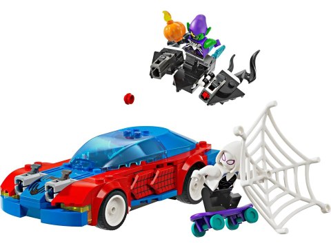 LEGO MARVEL 76279 WYŚCIGÓWKA SPIDER-MANA I ZWENOMOWANY ZIELONY GOBLIN