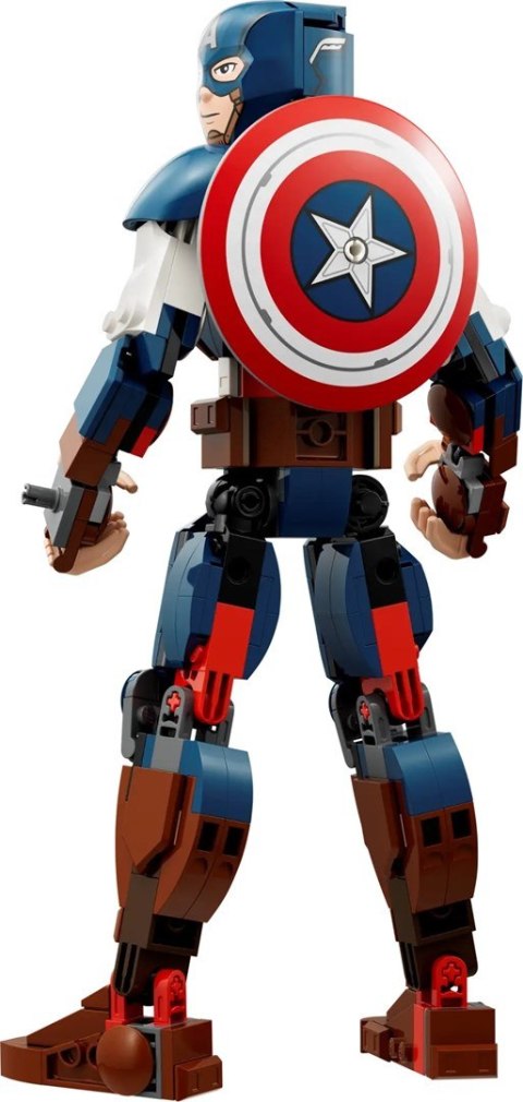 LEGO SUPER HEROES 76258 KAPITAN AMERYKA - FIGURKA DO ZBUDOWANIA