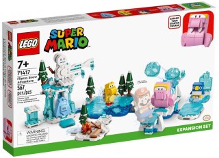 LEGO SUPER MARIO 71417 ZESTAW ROZSZERZAJĄCY - ŚNIEGOWA PRZYGODA FLIPRUSA