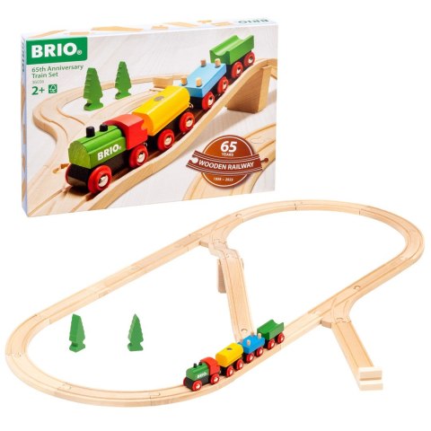 BRIO 36036 Zestaw pociąg 65lecie