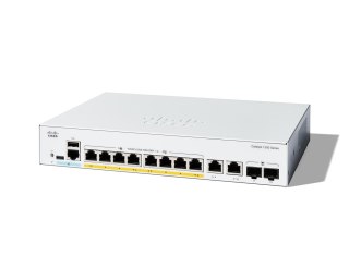 Cisco C1200-8P-E-2G łącza sieciowe Zarządzany L2/L3 Gigabit Ethernet (10/100/1000) Biały