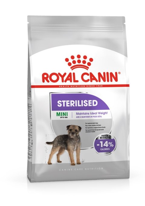 ROYAL CANIN Mini Sterilised - sucha karma dla psów dorosłych, ras małych, po sterylizacji - 1kg