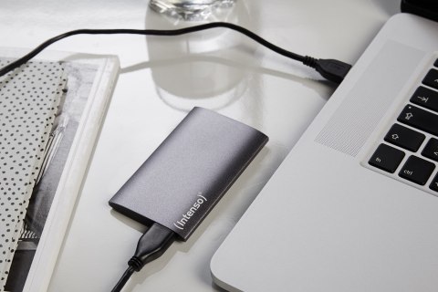 Dysk zewnętrzny SSD INTENSO Premium Edition 3823460 (1 TB; 1.8"; USB typ A; kolor antracyt)