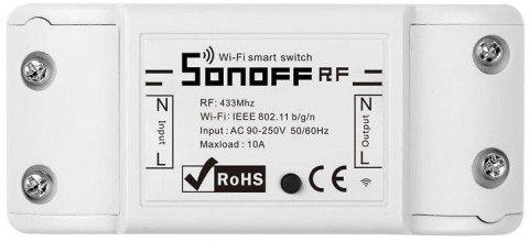 Inteligentny przełącznik WiFi + RF 433 Sonoff RF R2