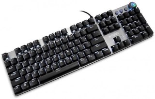 Klawiatura mechaniczna IBOX AURORA K-4 RGB IKGMK4 (USB; (US); kolor czarny)