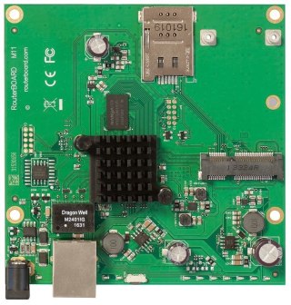 Mikrotik RBM11G ruter Czarny, Zielony, Szary