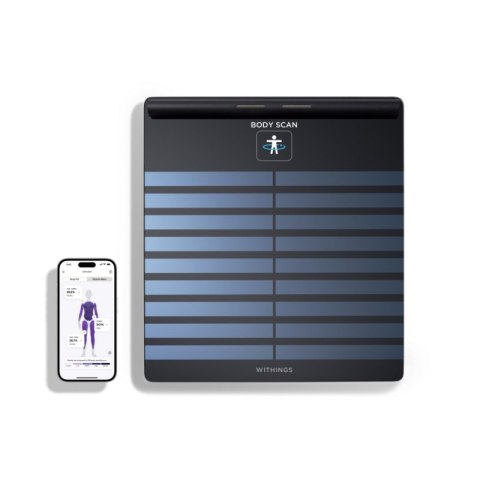 Waga łazienkowa WITHINGS Body Scan (maks. 200kg /Czarny)