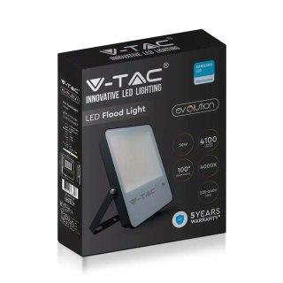 Projektor LED V-TAC EVOLUTION VT-52 50W 137Lm/W 6500K 6850lm (SKU 20405) Czarny