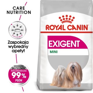 ROYAL CANIN Mini Exigent - sucha karma dla psów wybrednych - 1 kg