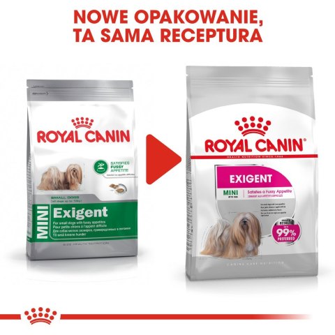 ROYAL CANIN Mini Exigent - sucha karma dla psów wybrednych - 1 kg