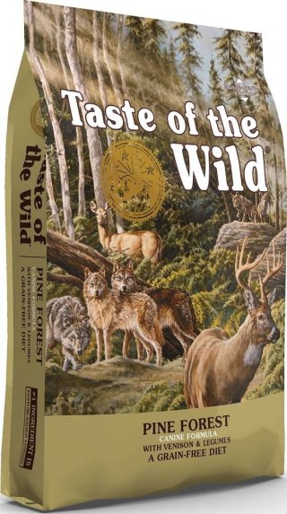 TASTE OF THE WILD Pine Forest - sucha karma dla psa - 12,2 kg