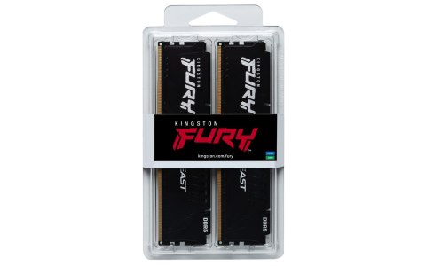 KINGSTON DDR5 32GB 6000MT/s CL30 DIMM (Kit of 2) FURY Beast Black XMP