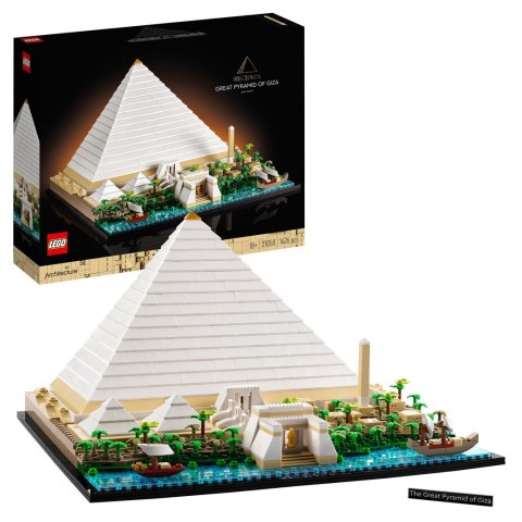 LEGO ARCHITECTURE 21058 PIRAMIDA CHEOPSA