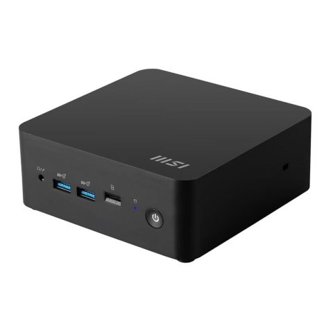 MSI Cubi NUC 1M-003EU Intel Core 3 100U 8 GB DDR5-SDRAM 512 GB SSD Windows 11 Pro Czarny