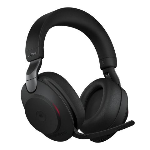 Jabra Evolve2 85, MS Stereo BT Zestaw słuchawkowy Przewodowy i Bezprzewodowy Opaska na głowę