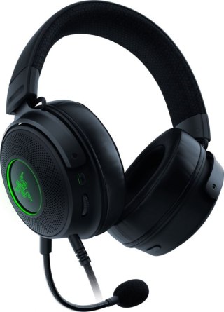 Słuchawki z mikrofonem RAZER Kraken V3 Hypersense Czarno-zielony