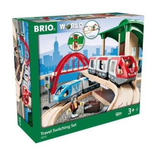 BRIO 33512 Pociąg osobowy z dworcem p4