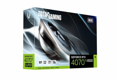 Karta graficzna Zotac Gaming GeForce RTX 4070 Ti SUPER Solid 16GB GDDR6X