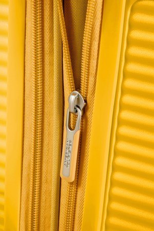 Walizka duża American Tourister Soundbox - golden yellow