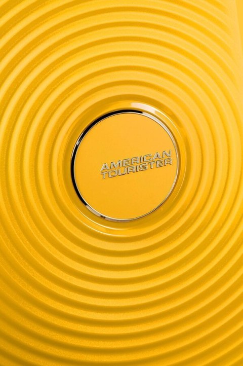 Walizka duża American Tourister Soundbox - golden yellow