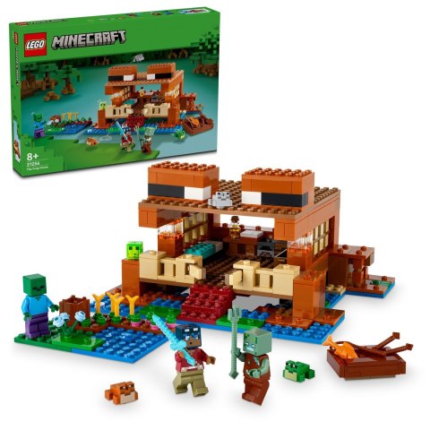 LEGO MINECRAFT 21256 ŻABI DOMEK