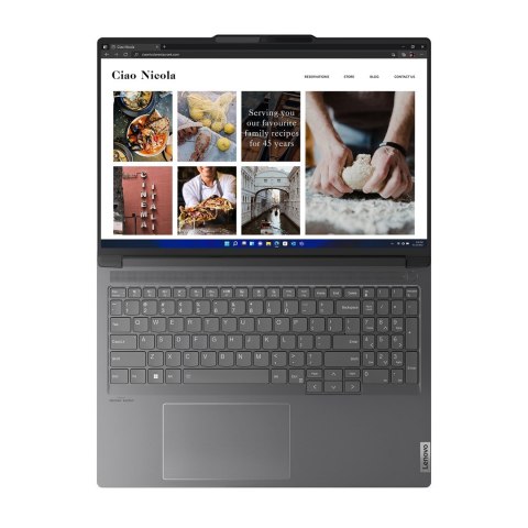 Lenovo ThinkBook 16p G4 i7-3700H 16" WQXGA IPS 400nits AG 16GB DDR5 SSD1TB RTX 4060_8 W11Pro Storm Grey 2Y