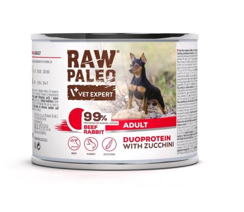 Raw Paleo Beef&Rabbit Adult Can 200g