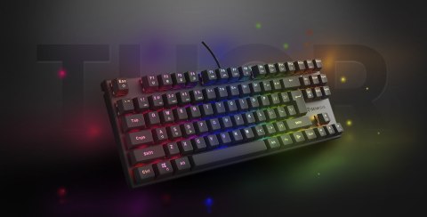 GENESIS NKG-2155 klawiatura Gaming USB QWERTY UK międzynarodowy Czarny