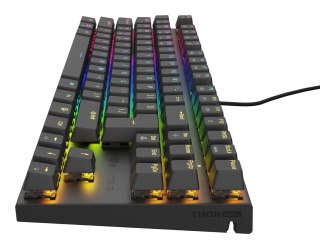 GENESIS Thor 303 TKL klawiatura Gaming USB QWERTY US English Czarny