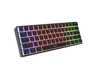 KLAWIATURA DLA GRACZY GENESIS THOR 660 G2 US BLACK BEZPRZEWODOWA RGB MECHANICZNA GATERON BROWN