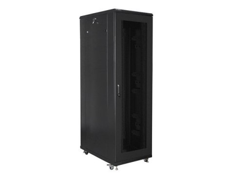 LANBERG SZAFA STOJĄCA RACK 19" 42U 800X1000 CZARNA drzwi perforowane