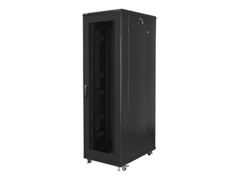 LANBERG SZAFA STOJĄCA RACK 19" 42U 800X1000 CZARNA drzwi perforowane