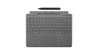 Surface Pro Keyboard [DE/AT] Platin+ Slim Pen 2 Schwarz mit Copilot Button