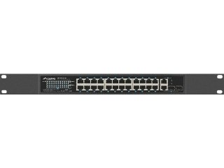 LANBERG SWITCH RACK 19" RSFE-24P-2C-360 24X 100MB POE+/2X COMBO GIGABIT 360W