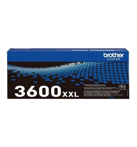 Toner BROTHER TN3600XXL Black TN3600XXL Brother DCP-L5510DW, HL-L5210DN, HL-L5210DW, HL-L5215DN, HL-L6210DW, HL-L6410DN, MFC-L67