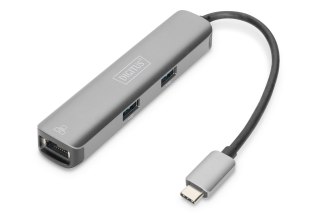 Digitus Stacja dokująca USB-C™, 5-portowa