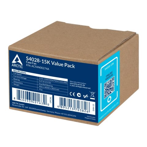 ARCTIC S4028-15K - 5 Pack