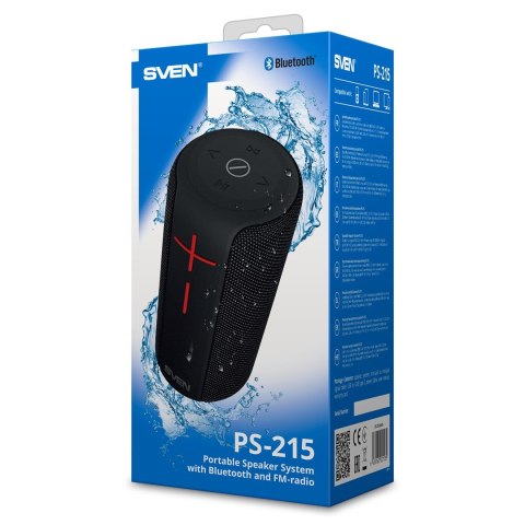 SVEN PS-215 BLACK głośnik bluetooth