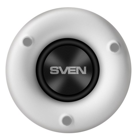 SVEN PS-265 WHITE głośnik przenośny bluetooth LED