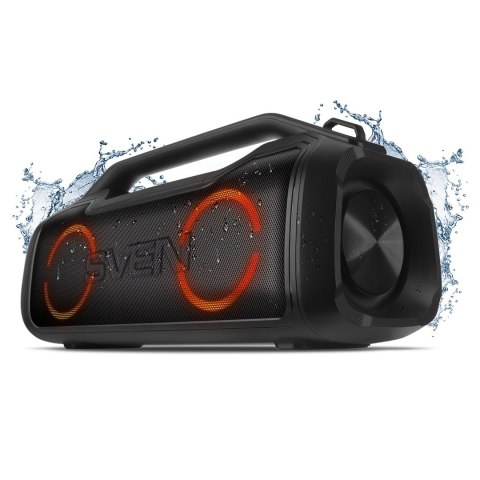 SVEN PS-390 bezprzewodowy, przenośny głośnik bluetooth 50W, IPx5, RGB