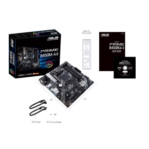 ASUS PRIME B450M-A II Socket AM4 micro ATX AMD B450