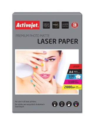 Papier matowy Activejet AP4-110M100L (A4; 100 szt.)