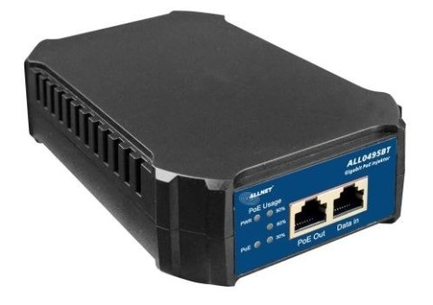 ALLNET PoE Inject - Gigabit Ethernet - 10,100,1000 Mbit/s - IEEE 802.3af,IEEE 802.3at,IEEE 802.3bt - Cat5,Cat5e,Cat6 - 100 m - B