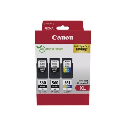 Canon PG-560XLX2/CL-561XL MULTI | Wkłady atramentowe | Kolor (cyjan, magenta, żółty,)