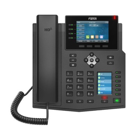 Fanvil IP Telefon X5U schwarz V2 - Voip phone - Voice-over-IP