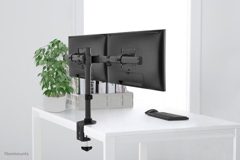 Neomounts FPMA-DCB100DBLACK uchwyt / stojak do monitorów 68,6 cm (27") Biurko Czarny