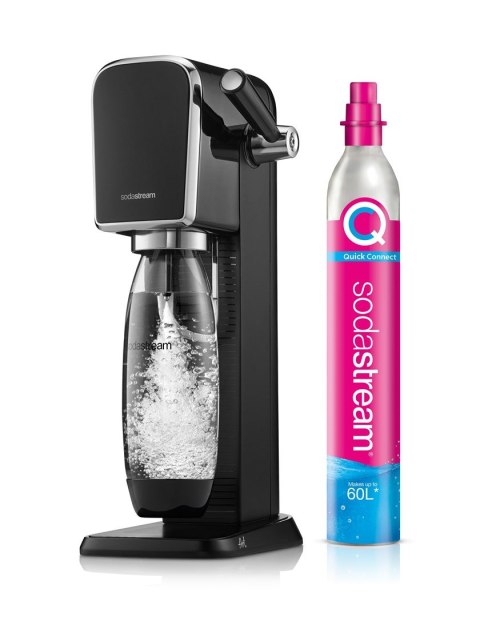 SodaStream ART Czarny, Stal