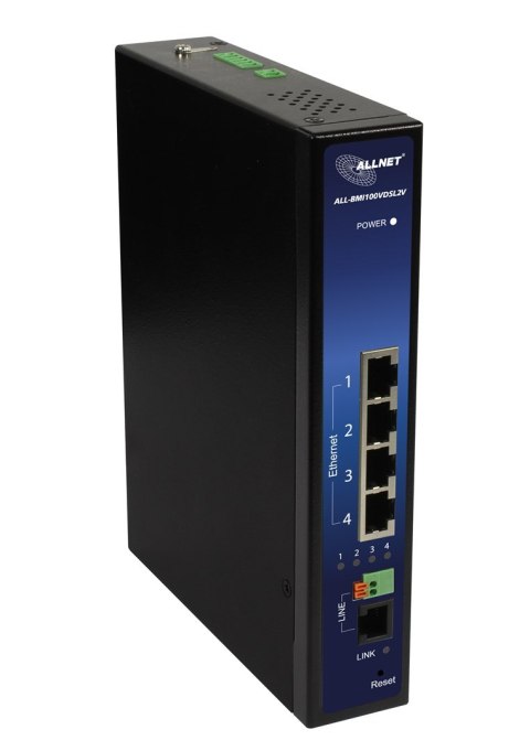 ALLNET 172755 - Network bridge - 100 Mbit/s - Ethernet LAN - Black